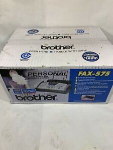 Brother FAX-575 Personal Fax with Phone &amp; Copier