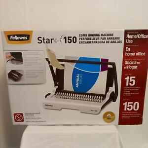 Fellowes Star+ 150 Manual Comb Binding Machine