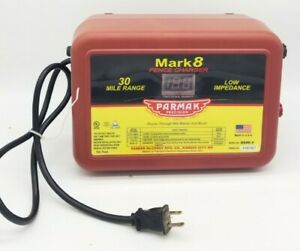 Parmak MARK 8 Mark 8 Electric Fence Charger, 30-Mile, Low Impedance, Plug-In,