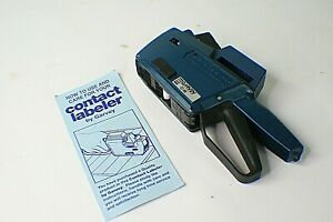 GARVEY Contact Labeler Price Gun 2 Line  Model 22-88 and Manual b7