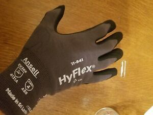 Ansell Hyflex 11-841 Gloves size 9 (Large) 5 pairs - FREE SHIPPING!