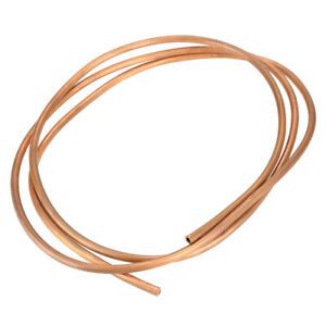 Copper Tube 2m T2 Soft Copper Coil Tube Pipe Wonderful Plasticity Ductility And