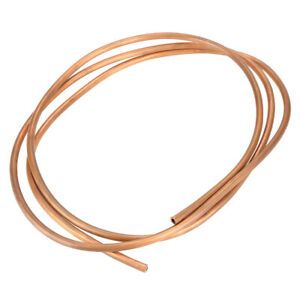 Copper Tube 2m T2 Soft Copper Coil Tube Pipe Wonderful Plasticity Ductility And