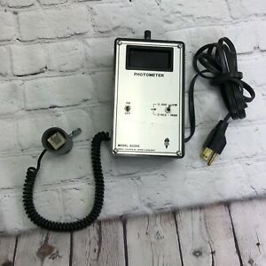 NEW GENUINE ENERGY CONCEPTS DIGITAL PHOTOMETER MODEL 60200 120/240 VAC