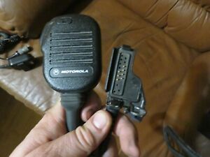 MOTOROLA NMN6191C Remote Palm Speaker Mic RSM CT3000, 3500, 5000, HT1000 Used