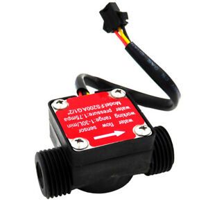 1-30l / Min 1.75mpa G1 / 2 Wire Water Liquid Flowmeter Sensor Flowmeter