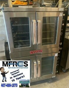Vulcan Double Stack Full Size Electric Convection Oven ET88 208V 3 Phase
