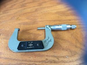 2-3” od micrometer in .0001 measurements