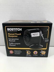 New Bostitch Counter-Mount/Wall-Mount Antimicrobial Manual Pencil Sharpener