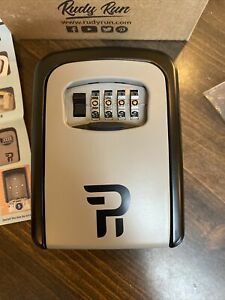 Key Lock Box for Outside - Rudy Run Portable Combination Lockbox for House Keys