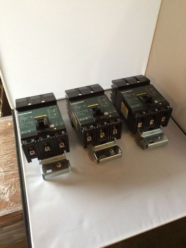 3-square d fh36030 circuit breakers for sale