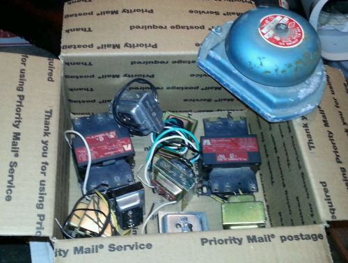 Transformers electrical lot with emergency fire alarm bell