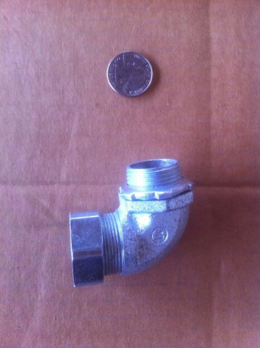 Hubbell raco 2073 elbow emt compression connector 3/4&#034; 90 degree for sale