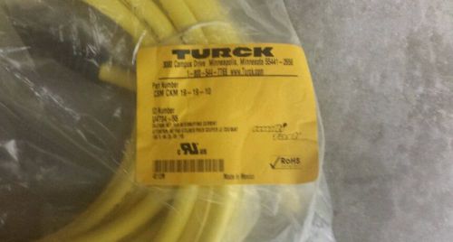 Turck bulkhead cable csm ckm 19-19-10