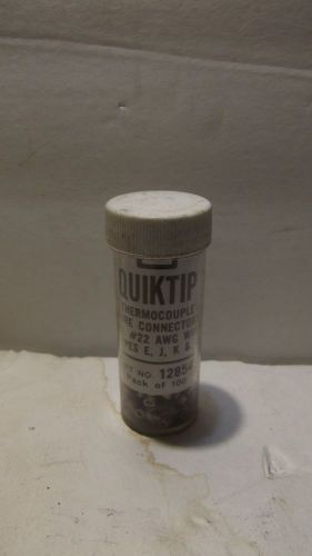 Quiktip Pressure Connectors use Thermocouple Wire to create thermocouples