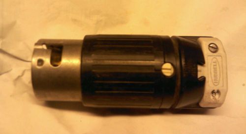 1 male hubbell cs6365c 50 amp 3 phase 4 wire 125/250 v.a.c. twist-lock for sale