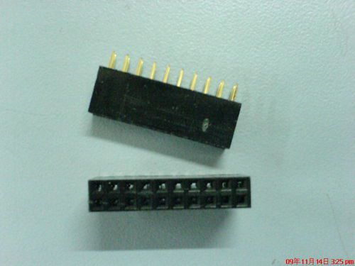 20 Pin 2.54mm Pitch Header Socket - Double Row (5 pcs)