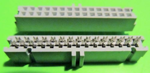 Pluggable header connectors,3m,3419,30 pin/position crimp sockets,copper &amp; tin for sale