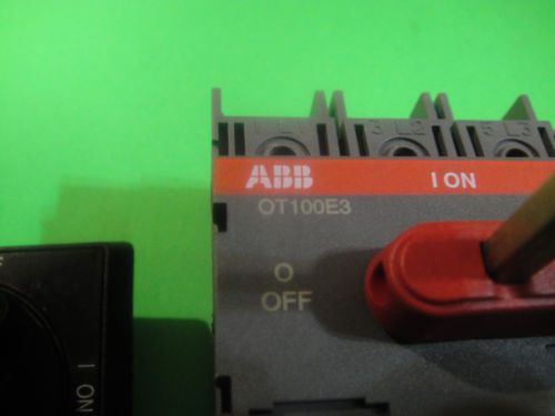 Abb 3 phase switch ot100e3 for sale