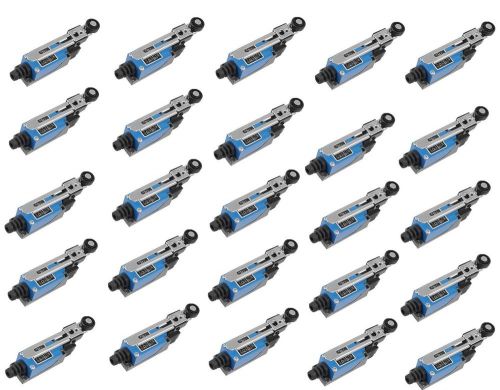 25 pcs Roller Arm Type AC Limit Switch For CNC Mill Laser Plasma ME-8108