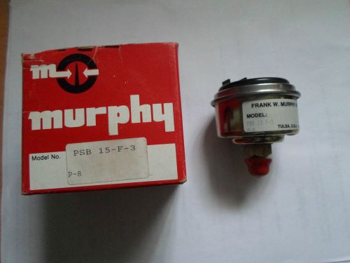 murphy psb 15 f-3 pressure switch
