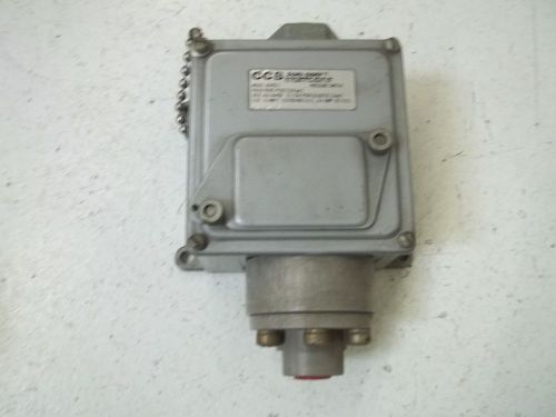 CCS 604G11 PRESSURE SWITCH *USED*