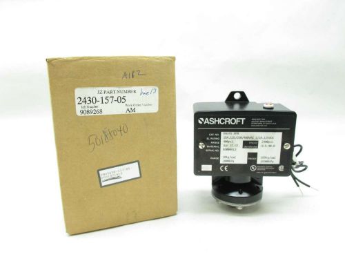 New ashcroft b424s xfm 400psi pressure switch 480v-ac 125v-dc 15a amp d436518 for sale
