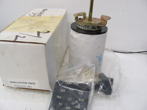 SHALLCO ROTARY SWITCH 26302B 13918 0743 SER. 26 NEW(OTHER)