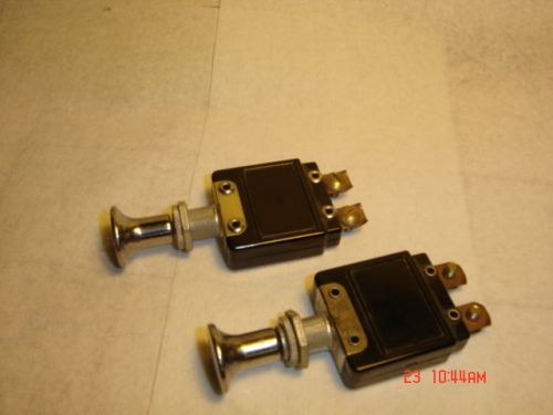 LOT OF 2 NEW UNUSED UNBOXED PRESS SWITCHES