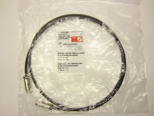 Commscope atcb-b01-002 cable 2 meters 6.56 ft.aisg 1.1/2.0, 2m 8 pin din(f) for sale