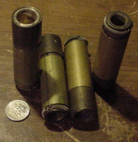 Military High Current Aircraft Starter Cable Connectors Heavy Brass snap on type