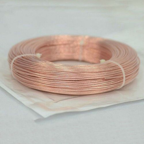 4.0mm2 teflon shield high purity occ copper wire fr audio amplifier speakers diy for sale