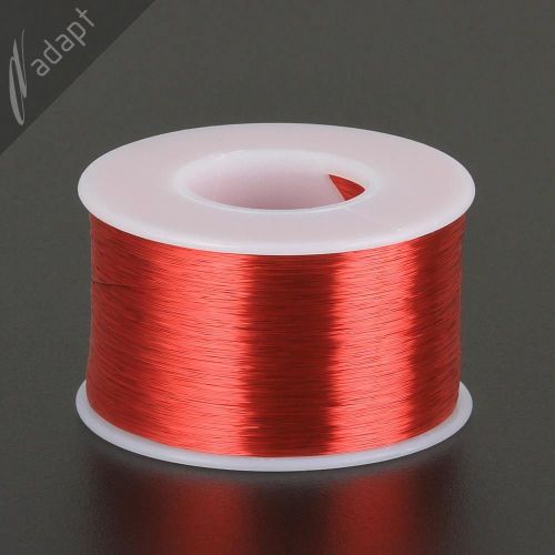 35 AWG Gauge Magnet Wire Red 5000&#039; 155C Solderable Enameled Copper Coil Winding