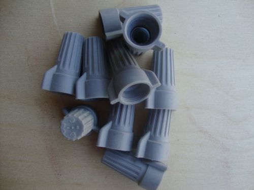 GREY  WING-TWISTER  WIRE-NUT WIRE CONNECTORS-20 PCS