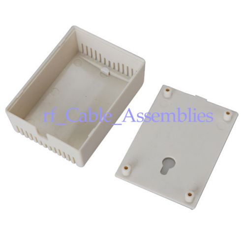 2x new plastic project box electronic junction case diy -27x54x75mm construction for sale