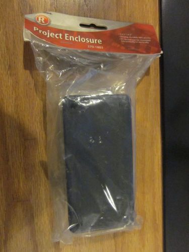 RadioShack # 270-1803 Project Enclosure 5 x 2 1/2 x 2&#034; with free shipping!
