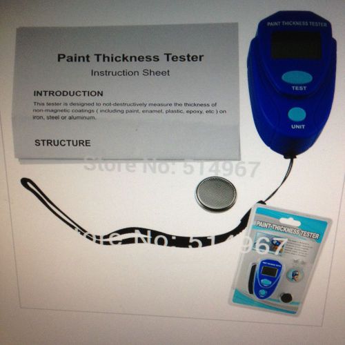 Tester paint thickness meter for sale