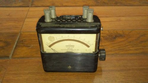 Western Electric A.C. Amperes Cycles 25-60 584