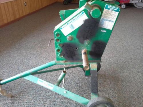 Greenlee 1818 mechanical bender on wheels for conduit  no shoes, accessories for sale