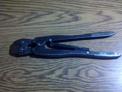 AMP Crimping Tool / Crimpers 22-10 1-9 Type W, No. 49557 (Used) Made In USA