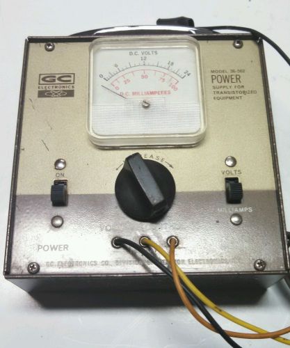 Vintage GC Electronics Model: 36-562 Power Supply for Transistorized Equipment