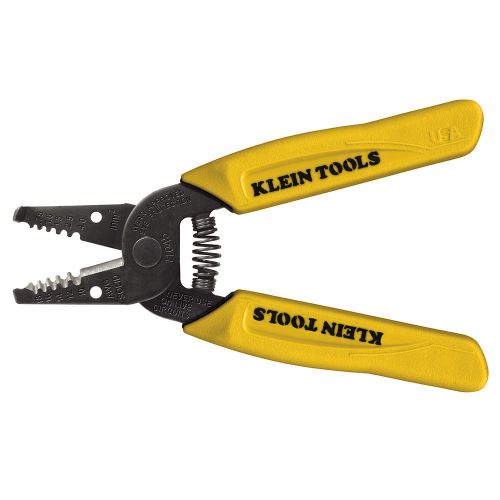 Klein Tools 6-1/4 in. Hardened steel Wire Stripper/Cutter Made In The USA 11045