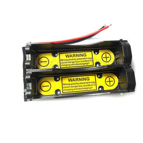 3 x 1s2p 3.7v 18650 holder case battery w/ li-ion pcm protection circuit module for sale