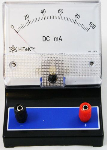 Dc milliammeter 0-100ma for sale