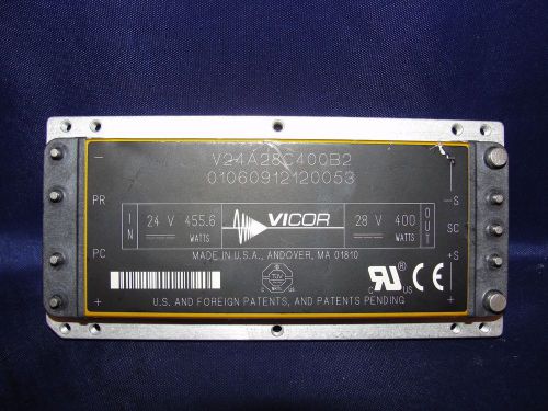 VICOR V24A28C400B2 Converter Module 28V 400Watt