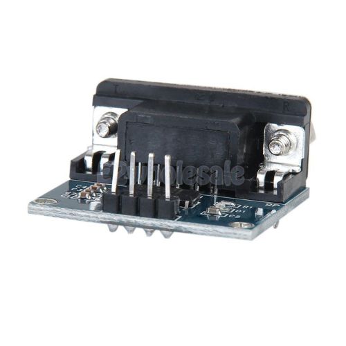 RS232 Serial Port To TTL Converter Module MAX3232 + TX RX GND VCC Interface