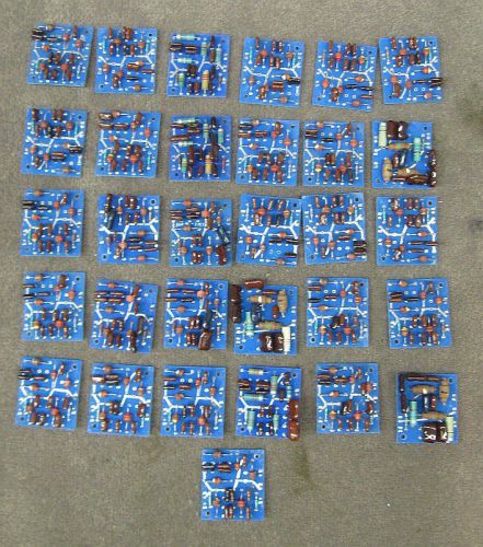 (30) Band-Pass and Hi-Pass Filter Printed Circuits PCBs