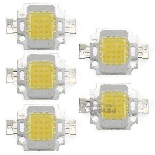 5x 10w high power ic led flood light lamp bulb beads chips white diy outdoor for sale