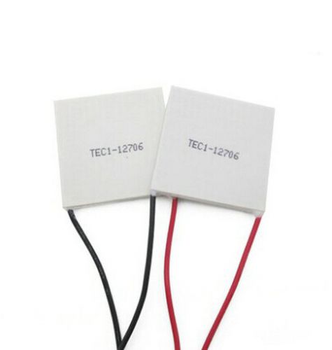 12v 5.8a set of 5pcs tec1-12706 heatsink thermoelectric cooler cool plate new for sale