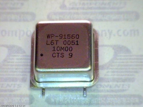 5-pcs frequency cts micro wp-91560l6t 10m00 91560l6t10m00 wp91560l6t10m00 for sale